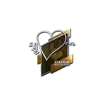 Sticker | seang@res (Foil) | Boston 2018 image 360x360