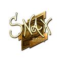 Sticker | Snax (Gold) | Boston 2018 image 120x120