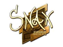 Sticker | Snax  | Boston 2018