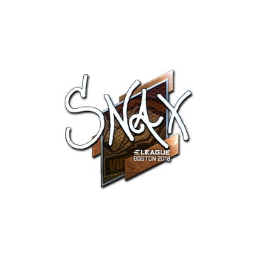 Sticker | Snax (Foil) | Boston 2018 image 360x360