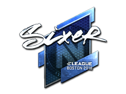 貼紙 | SIXER（閃亮）| Boston 2018