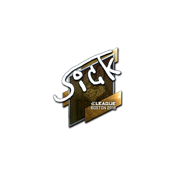 Sticker | SicK (Foil) | Boston 2018 image 360x360