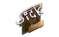 Sticker | SicK | Boston 2018