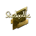 Sticker | Skadoodle (Gold) | Boston 2018 image 120x120