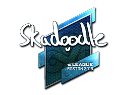 貼紙 | Skadoodle（閃亮）| Boston 2018