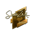 Sticker | ShahZaM (Gold) | Boston 2018 image 120x120