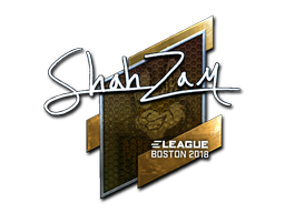 Sticker | ShahZaM (Foil) | Boston 2018