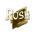 Sticker | RUSH (Gold) | Boston 2018 image 120x120