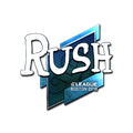Sticker | RUSH (Foil) | Boston 2018 image 120x120