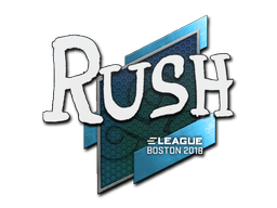 Abțibild | RUSH | Boston 2018