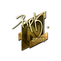 Sticker | RpK (Gold) | Boston 2018 image 120x120