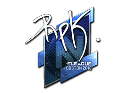 ステッカー | RpK (キラ) | Boston 2018