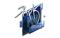 Sticker | RpK (Foil) | Boston 2018