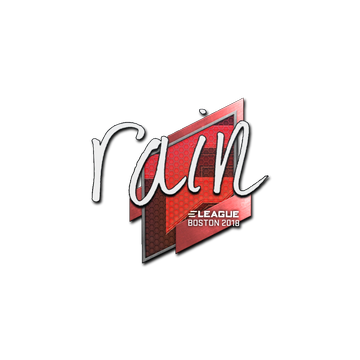 Sticker | rain | Boston 2018 image 360x360