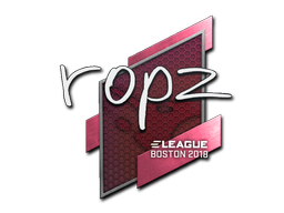 สติกเกอร์ | ropz | Boston 2018