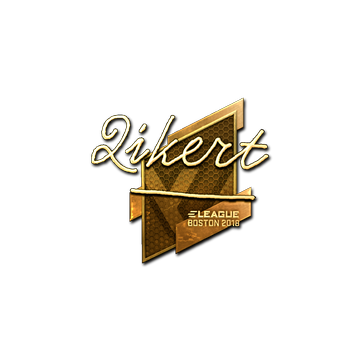 Sticker | qikert (Gold) | Boston 2018 image 360x360