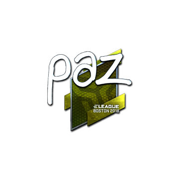 Sticker | paz (Foil) | Boston 2018 image 360x360