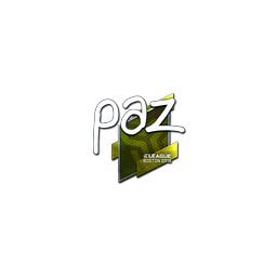 Sticker | paz (Foil) | Boston 2018