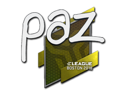 สติกเกอร์ | paz | Boston 2018