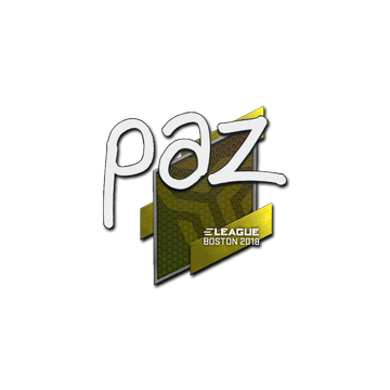 Sticker | paz | Boston 2018 image 360x360