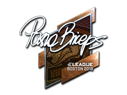Sticker | pashaBiceps (Foil) | Boston 2018