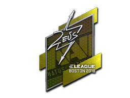 Sticker | Zeus | Boston 2018