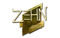 Sticker | zehN (Gold) | Boston 2018