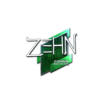 Sticker | zehN (Foil) | Boston 2018 image 360x360