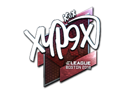 Klistremerke | Xyp9x (folie) | Boston 2018