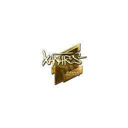 Sticker | XANTARES (Gold) | Boston 2018