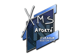 Наклейка | xms | Бостон 2018