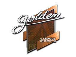 Adesivo | Golden | Boston 2018