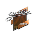 Sticker | Golden | Boston 2018 image 120x120