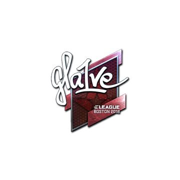 Sticker | gla1ve (Foil) | Boston 2018 image 360x360