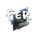 Sticker | fer (Foil) | Boston 2018 image 120x120