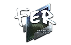 Sticker | fer (Foil) | Boston 2018