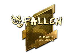 Sticker | FalleN (Gold) | Boston 2018
