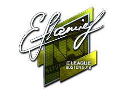 Стикер | flamie (ламиниран) | Boston 2018