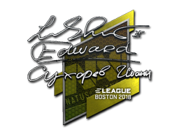 Klistremerke | Edward | Boston 2018