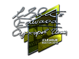 Sticker | Edward (Foil) | Boston 2018