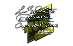 Sticker | Edward (Foil) | Boston 2018