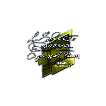 Sticker | Edward (Foil) | Boston 2018 image 360x360