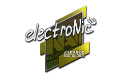 Sticker | electronic | Boston 2018