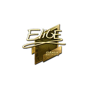 Sticker | EliGE (Gold) | Boston 2018 image 360x360