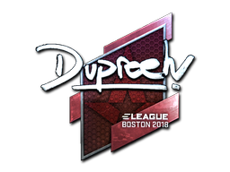 สติกเกอร์ | dupreeh (ฟอยล์) | Boston 2018