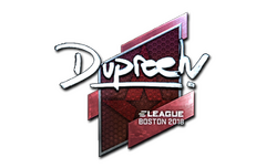 Sticker | dupreeh (Foil) | Boston 2018