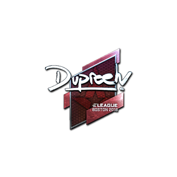 Sticker | dupreeh (Foil) | Boston 2018 image 360x360