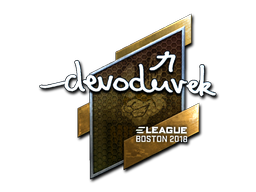 Αυτοκόλλητο | devoduvek (Σπάνιο) | Boston 2018