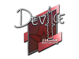 Klistermærke | device | Boston 2018