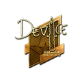 Sticker | device (Gold) | Boston 2018 image 120x120